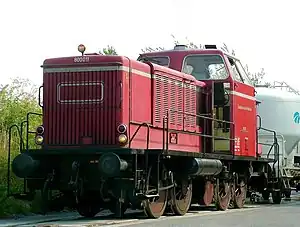 MaK 800 D im Einsatz bei einem Zementwerk