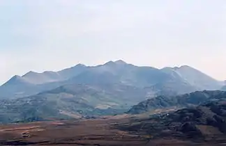 Das Gebirgsmassiv der Macgillycuddy’s Reeks