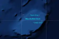 Macclesfield Bank der „Zhongsha-Inseln“