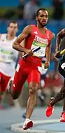 Machel CedenioRang sieben in 45,91&nbsp;s