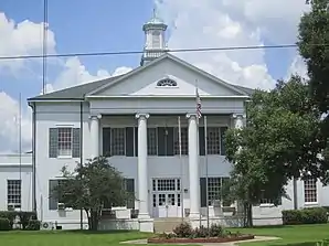 Das Madison Parish Courthouse in Tallulah, gelistet im NRHP Nr. 89000044