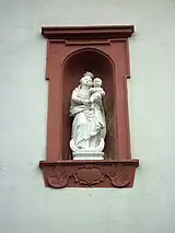 Barocke Madonnenstatue