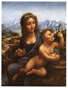 Madonna mit der SpindelMaria mit dem Kinde (Lansdowne Madonna) (Leonardo da Vinci)