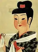 Akita-Tänzerin