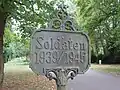 Soldatengräber Zweiter Weltkrieg in Magdeburg Westfriedhof