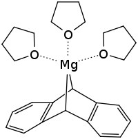 Strukturformel von Magnesiumanthracen