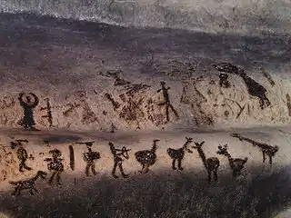 Magura-Höhle mit bronzezeitlichen Malereien