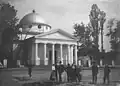St.-Josef-Kathedrale in Mogiljow zur Erinnerung an das Treffen Katharinas II. mit Joseph II. (1938 abgerissen)