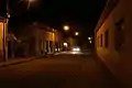Abendliche Straße in Maimará