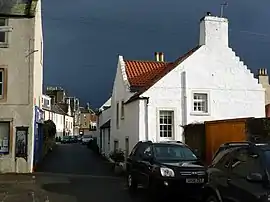Straßenzug in Limekilns