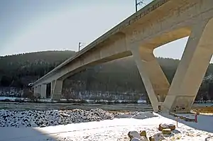 Maintalbrücke Gemünden, Rahmenbrücke