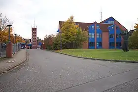 Der Sitz der Berufsfeuerwehr in Mainz-Bretzenheim
