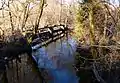 Stauwehr am Maisinger Bach