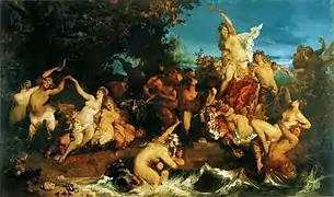 Hans Makart, Der Triumph der Ariadne, 1873/74