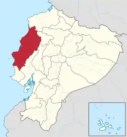 Lage in Ecuador