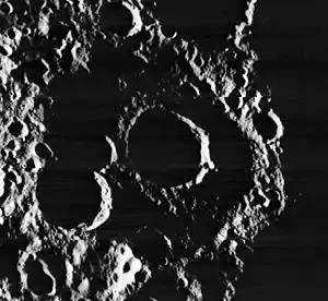 Lunar Orbiter 1-Aufnahme