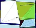 Kunstwerk P-792_32 (2000–2007). Pigmenttinte auf Leinwand/ Holz