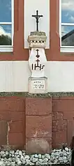 Wegekreuz (1838), Schulstr. 2