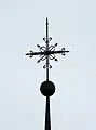 Kreuz auf der Turmspitze