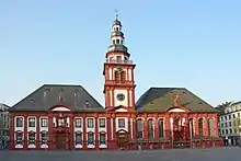 Altes Rathaus und St. Sebastian-Kirche