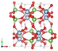 mit Blickrichtung parallel zur c-Achse