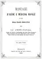 Guastalla: Handbuch der Schifffahrtsmedizin (1861), Titelblatt