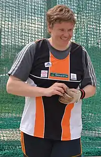 Manuela Montebrun gewann wie bei den Europameisterschaften 2002 die&nbsp;Bronzemedaille