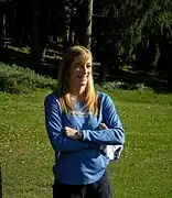 Manuela Levorato erzielte in ihrem Halbfinallauf 23,13&nbsp;s und schied damit&nbsp;aus