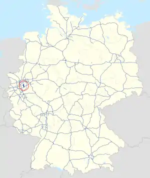 Verlauf der A 535