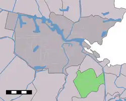 Lage des Stadtbezirkes Zuidoost in Amsterdam