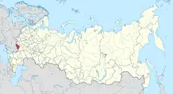 Lage innerhalb Russlands