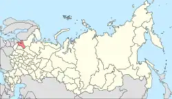 Lage innerhalb Russlands