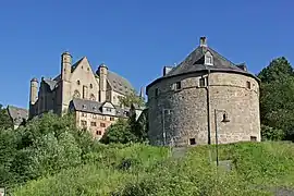 Hexenturm mit Schloss