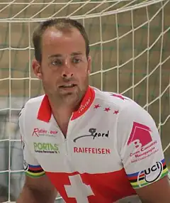 Marcel Waldispühl beim Weltcup 2011 in St. Gallen