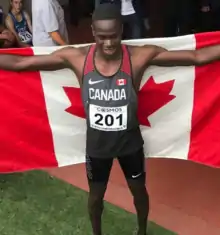Bronzemedaillengewinner Marco&nbsp;Arop