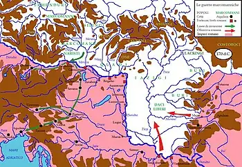 Die Kriegsereignisse im Jahre 170