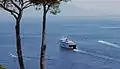 Auto- und Personenfähre Isola del Giglio auf dem Weg nach P.S.Stefano