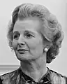 Premierminister  Margaret Thatcher  (Conservatives)