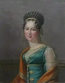 Maria Antonia Koháry (1797–1862) in ungarischer Magnatentracht, um 1815