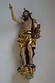 Maria Hilf Bamberg - Barocke Figur des auferstandenen Jesus Christus