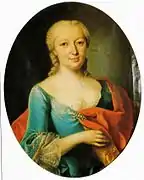 Marie Juliane von St.&nbsp;André, geb. von Leutrum, Gemahlin des Alexander Magnus von St. André