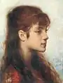 Junge Russin, um 1882
