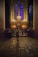 Marienkapelle mit typischer Lichtsituation