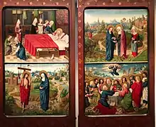 Teil des Aachener Marienlebens