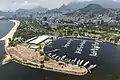 Luftbild der Marina da Glória mit dem Neubau aus dem Jahr 2016