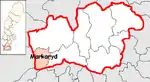 Lage der Gemeinde Markaryd