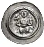 Dietrich der Bedrängte (1197–1221), Durchmesser 33&nbsp;mm, 0,86&nbsp;g