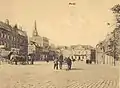Marktplatz Anfang 20.&nbsp;Jahrhundert