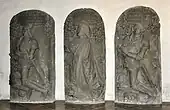 Epitaphien in der Stadtpfarrkirche St. Nikolai, Marktbreit: Friedrich von Seinsheim († 1500) und Margarete von Seinsheim, geb. Truchseß von Baldersheim († 1514)