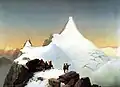 Großglockner von Hohenwartscharte, 1857